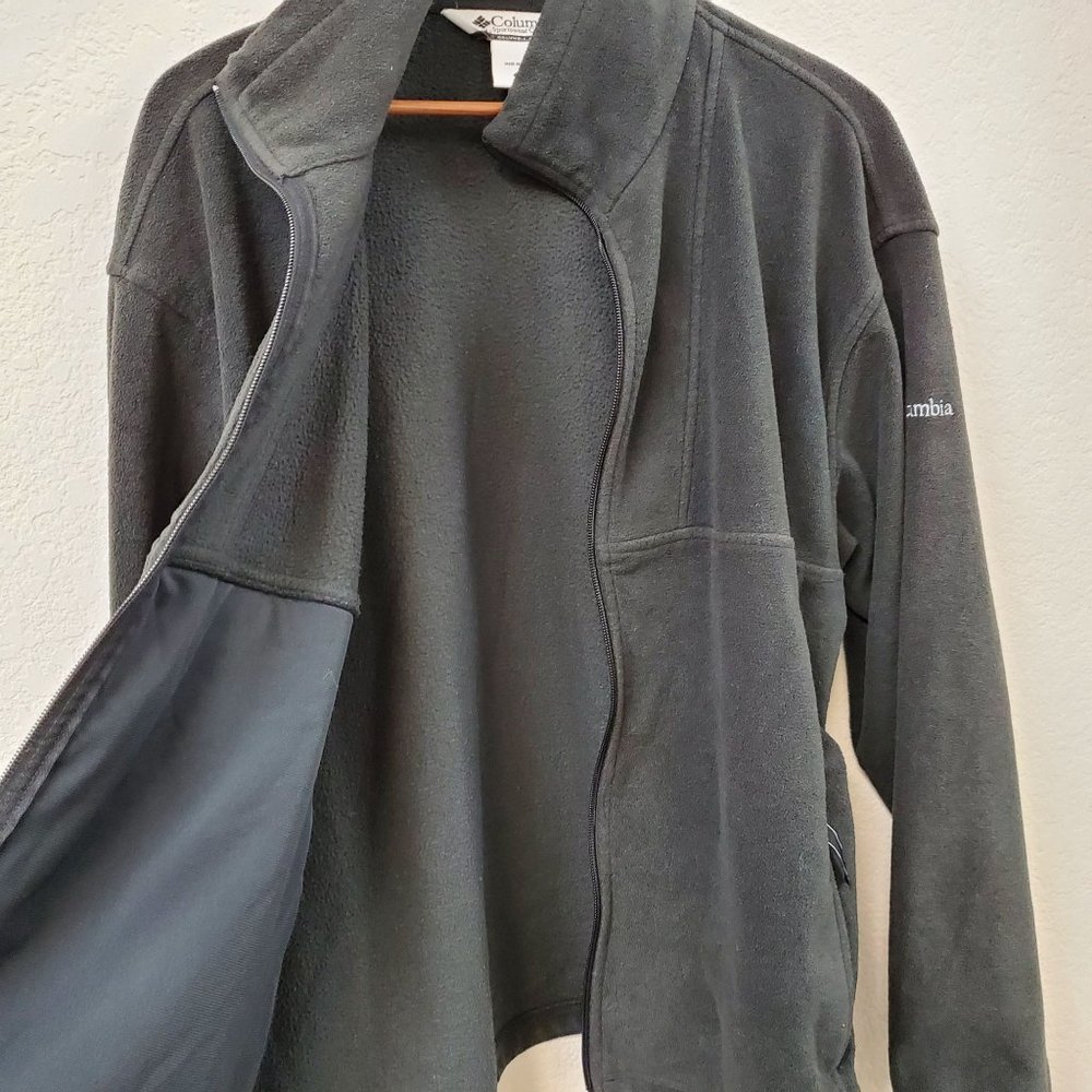 Columbia Men's Fleece Zip Closure Jacket Size XL - Picture 8 of 10